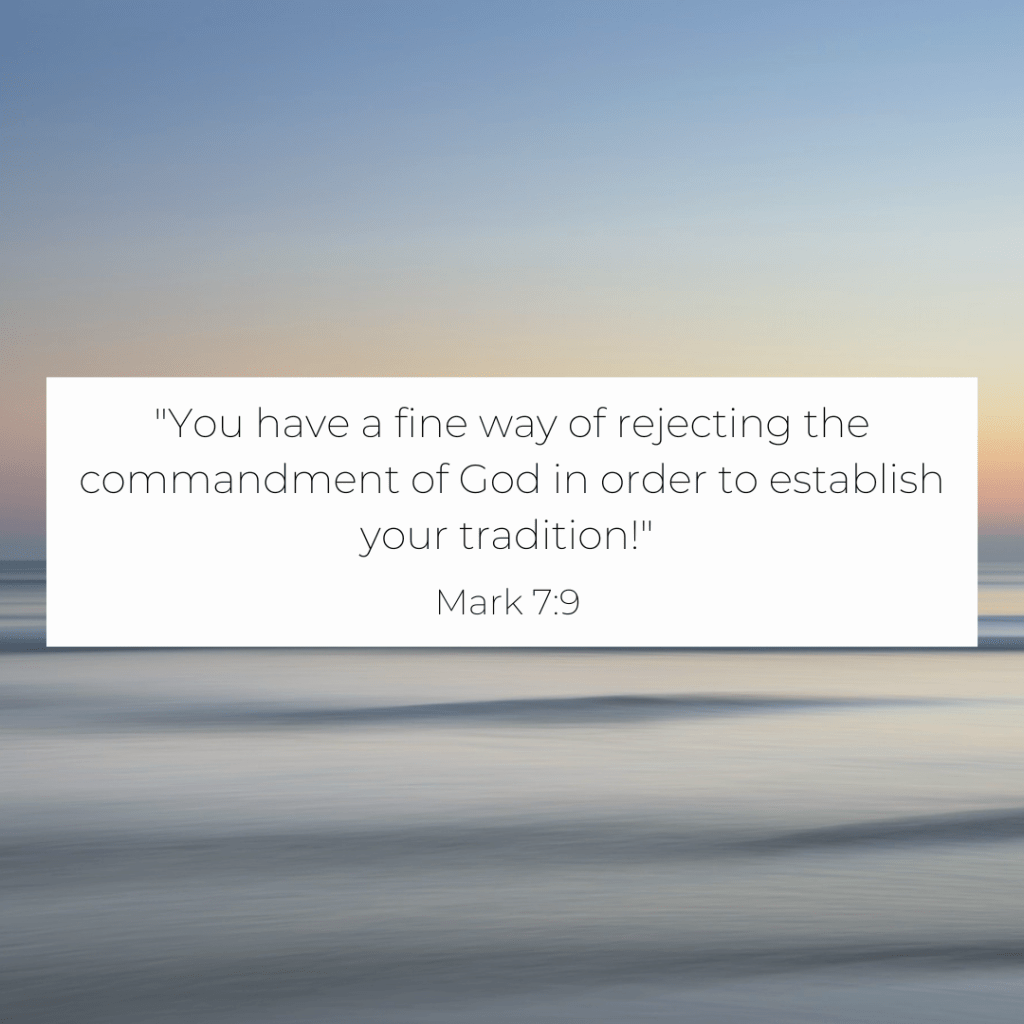 Mark 7:1-23